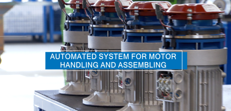 New handling system with automatic guided vehicles (AGV)